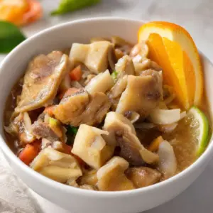 Boiled Skin Conch Salad