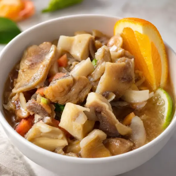 Boiled Skin Conch Salad